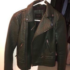 Zara leather jacket